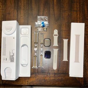 Brand New Apple Series 7, 45mm Stainless Steel with Cellular